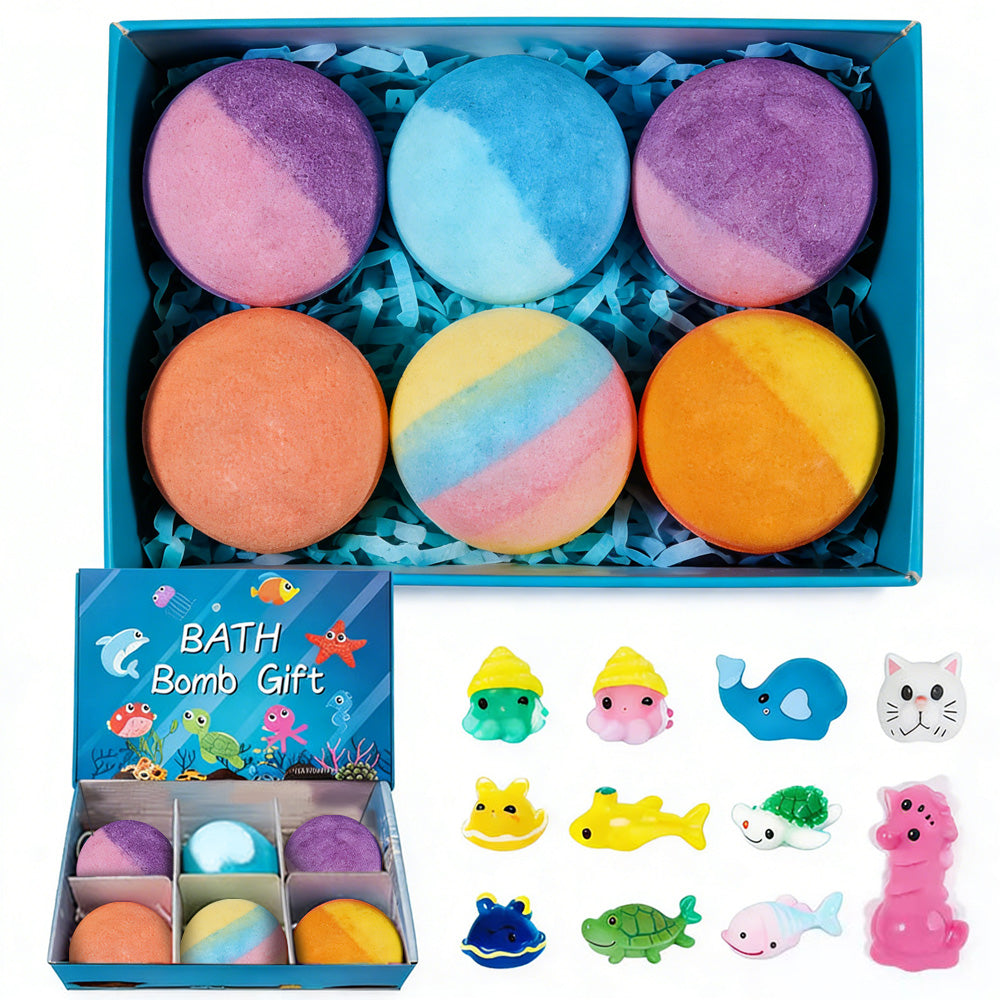 🛁🧚♀️Badebomben-Geschenkset für Kinder – Verwandelt jedes Bad in ein magisches Abenteuer🎁