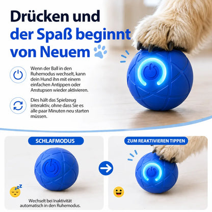 🔥 Intelligenter, selbstständig springender Hundeball 🐾 Hält Ihren Hund in Bewegung, regt zum Jagen an und sorgt für Beschäftigung – auch wenn Sie gerade keine Zeit haben.