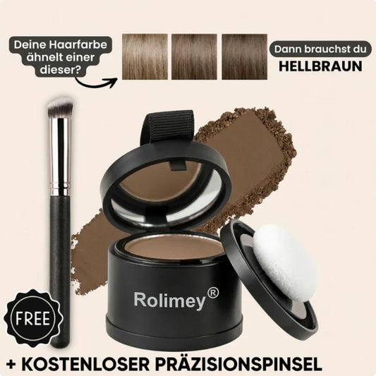 ✅✨Rolimey® – Sofort Ansatz- & Grauhaar-Abdeckung