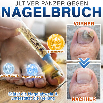 up✅ Fungi Free Bienengift Nagelpilz Behandlung – Intensive Pflege für gesünder aussehende Nägel💅
