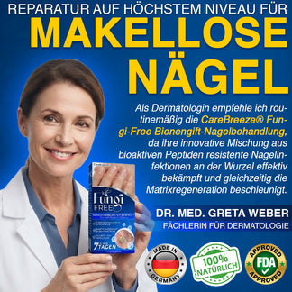 up✅ Fungi Free Bienengift Nagelpilz Behandlung – Intensive Pflege für gesünder aussehende Nägel💅