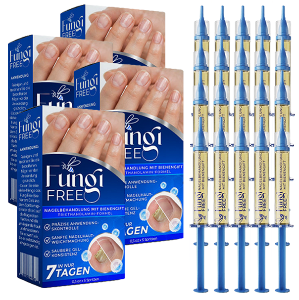 up✅ Fungi Free Bienengift Nagelpilz Behandlung – Intensive Pflege für gesünder aussehende Nägel💅