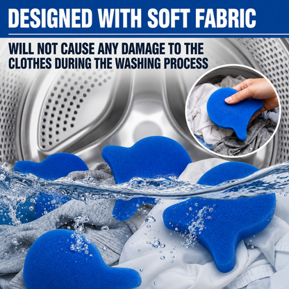 up⏳LAST DAY BUY 2 GET 1 FREE!💦 Laundry Pet Hair Removal Fish - 5 Pack