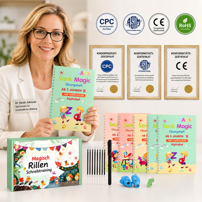 up💥 LETZTER TAG: 50 % RABATT 💥 📚 MagicBook | Übungs-Schreibset für Kinder