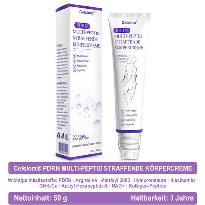 up Celsiora® PDRN Multi-Peptide Körpercreme gegen Falten, schlaffe Haut, Dehnungsstreifen & Cellulite