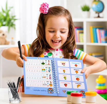 up💥 LETZTER TAG: 50 % RABATT 💥 📚 MagicBook | Übungs-Schreibset für Kinder