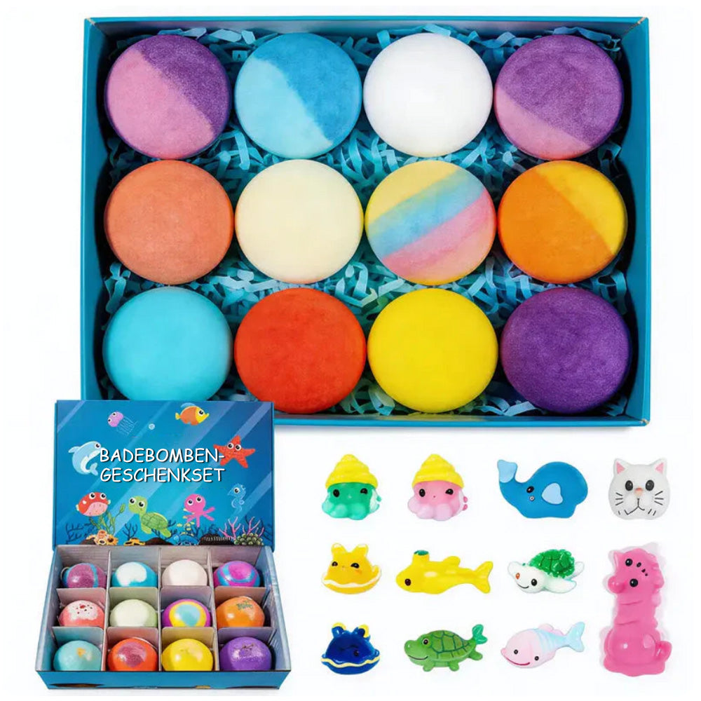 🛁🧚‍♀️Badebomben-Geschenkset für Kinder – Verwandelt jedes Bad in ein magisches Abenteuer🎁