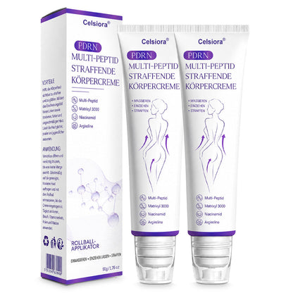 up Celsiora® PDRN Multi-Peptide Körpercreme gegen Falten, schlaffe Haut, Dehnungsstreifen & Cellulite