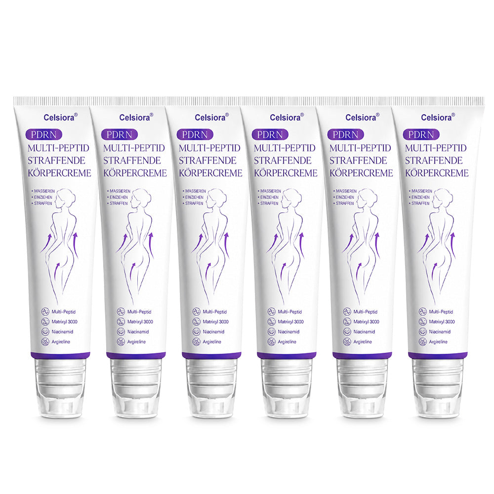 up Celsiora® PDRN Multi-Peptide Körpercreme gegen Falten, schlaffe Haut, Dehnungsstreifen & Cellulite