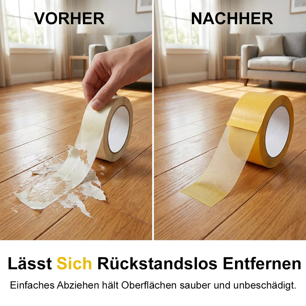 🔥⏰NUR HEUTE: 1 KAUFEN, 1 GRATIS ERHALTEN!! 🏠 Extra starkes doppelseitiges Gewebeband