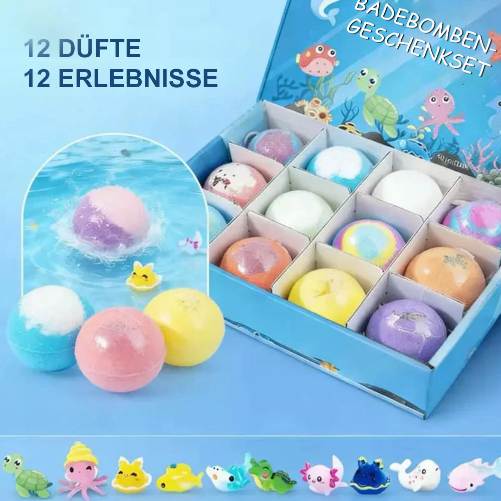 🛁🧚‍♀️Badebomben-Geschenkset für Kinder – Verwandelt jedes Bad in ein magisches Abenteuer🎁