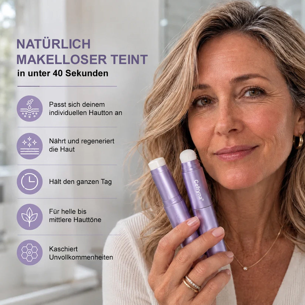 up🌷 Farbwechsel-Foundation-Stick – Frischer Glow für reife Haut