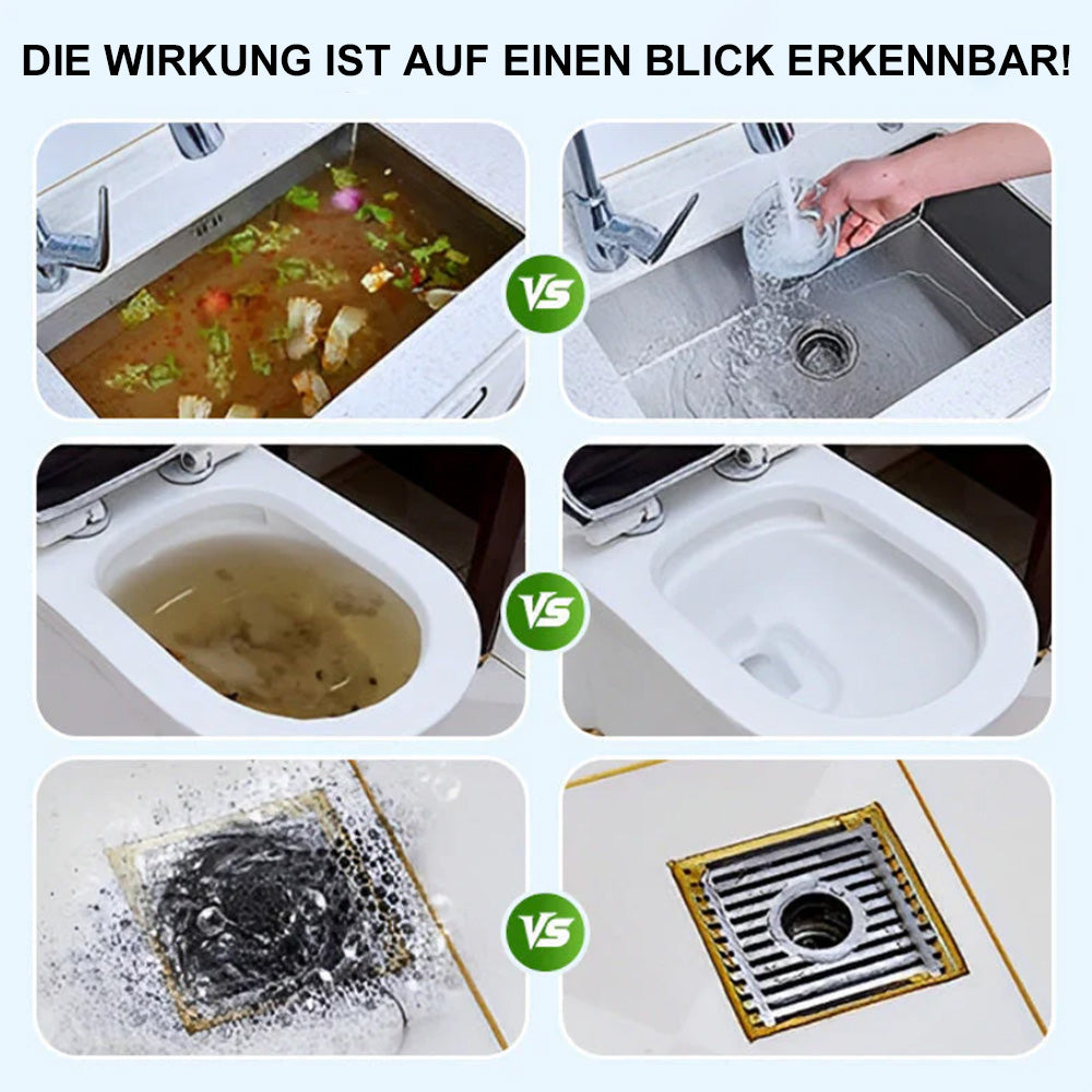 💥 Leistungsstarkes tägliches Rohrreinigungspulver