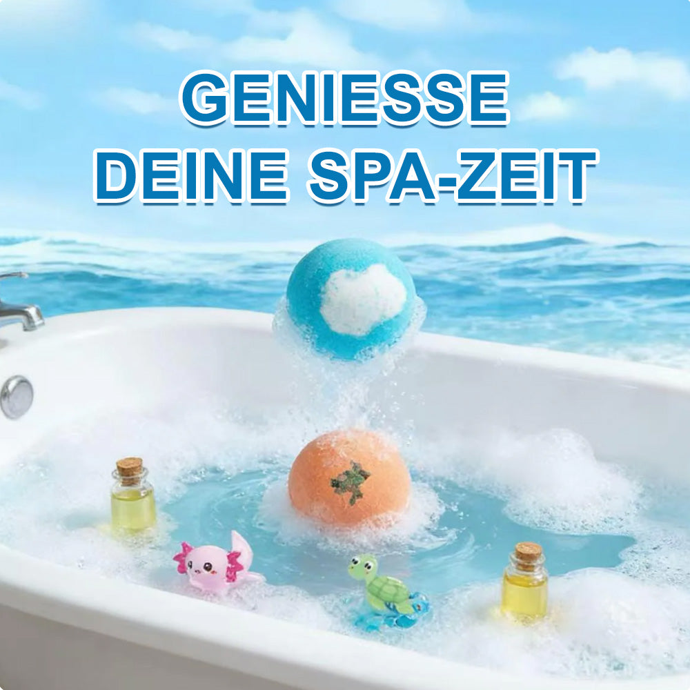 🛁🧚‍♀️Badebomben-Geschenkset für Kinder – Verwandelt jedes Bad in ein magisches Abenteuer🎁