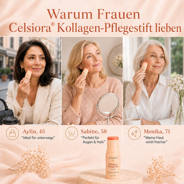 up🌿Celsiora® Kollagen-Pflegestift mit PDRN – Sofortpflege für Trockenheitsfältchen