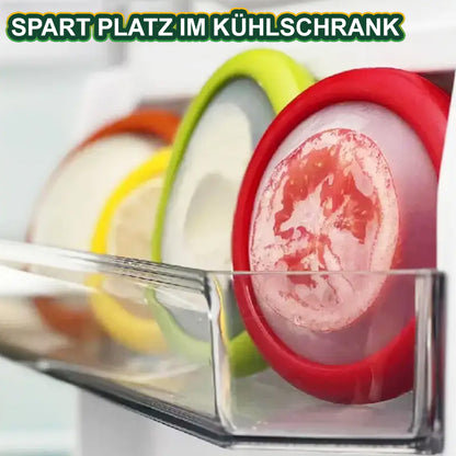 up🥑 Loftpromo® Silikon-Aufbewahrungsbox für Obst & Gemüse – Hält Ihre Lebensmittel länger frisch