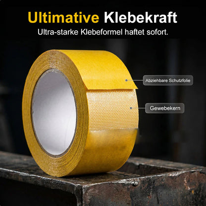 🔥⏰NUR HEUTE: 1 KAUFEN, 1 GRATIS ERHALTEN!! 🏠 Extra starkes doppelseitiges Gewebeband