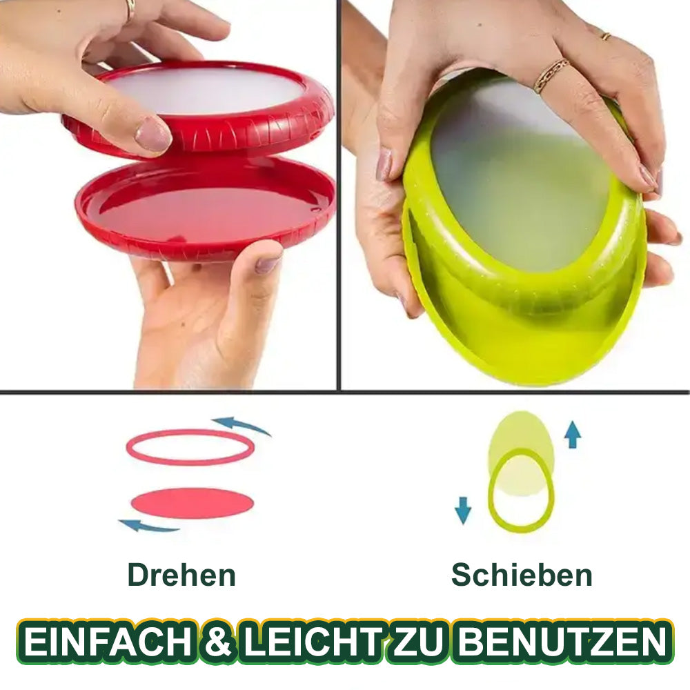 up🥑 Loftpromo® Silikon-Aufbewahrungsbox für Obst & Gemüse – Hält Ihre Lebensmittel länger frisch