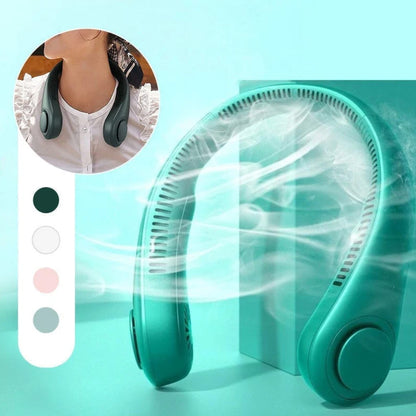 ❄️ Nackenventilator – Sofortige, freihändige Kühlung überall