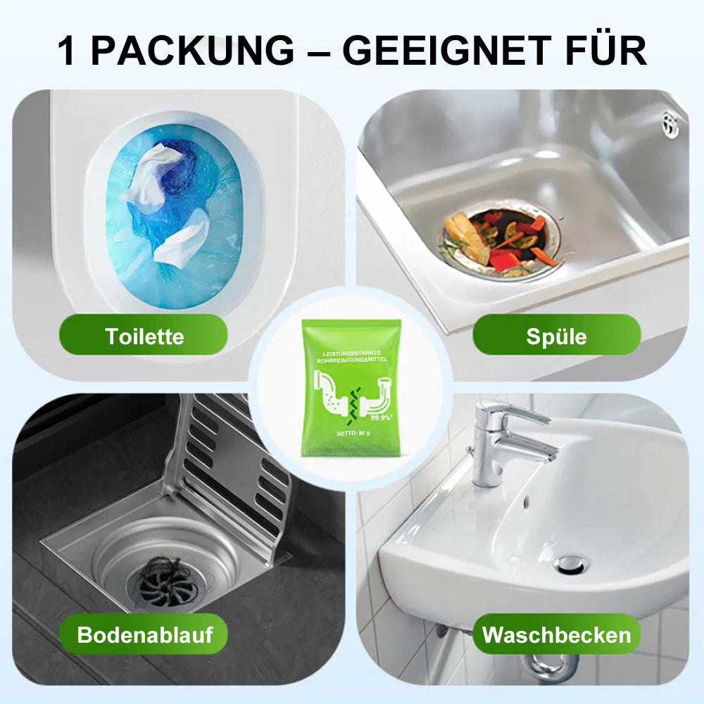 💥 Leistungsstarkes tägliches Rohrreinigungspulver