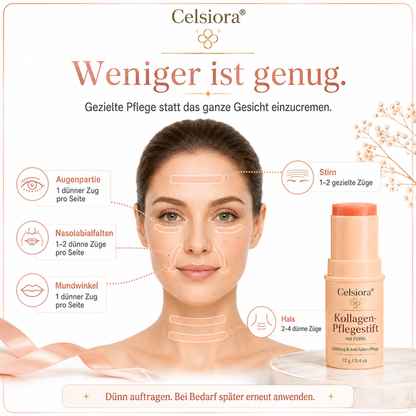 up🌿Celsiora® Kollagen-Pflegestift mit PDRN – Sofortpflege für Trockenheitsfältchen