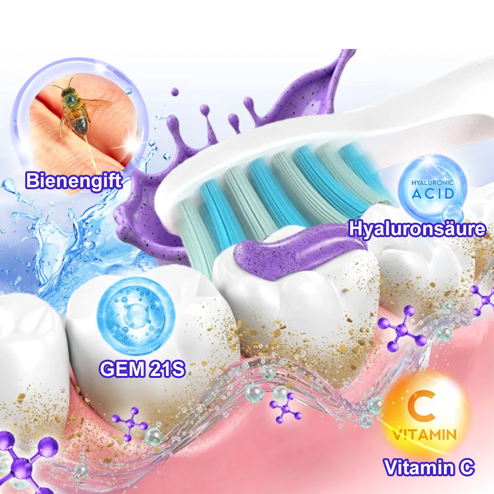 😁Celsiora® GingivaCare Zahnpasta mit Bienengift – Intensive Zahnfleischpflege bei Gingivitis & Parodontitis