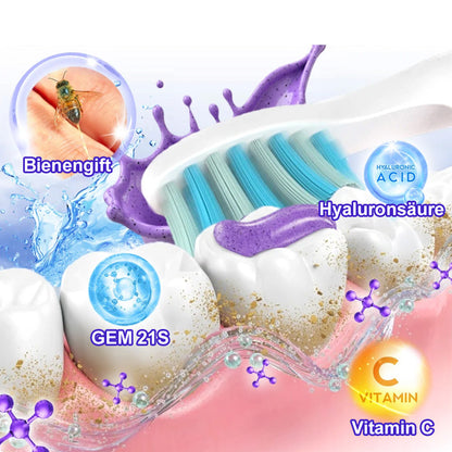 😁Celsiora® GingivaCare Zahnpasta mit Bienengift – Intensive Zahnfleischpflege bei Gingivitis & Parodontitis