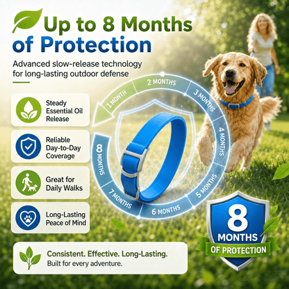 Natural Essential Oil Flea & Tick Collar for Pets